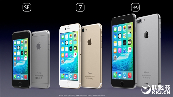 果粉有喜了！最新iPhone5SE/iPhone7/Pro渲染圖鏡頭不再凸起