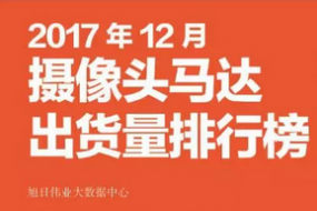 2017年12月攝像頭馬達排行榜