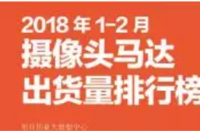 2018年1-2月攝像頭馬達市場動態(tài)及監(jiān)測數(shù)據(jù)