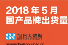 2018年5月國(guó)產(chǎn)手機(jī)品牌出貨量排行榜