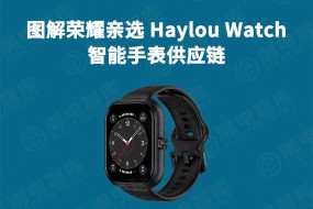 圖解榮耀親選Haylou Watch智能手表供應(yīng)鏈